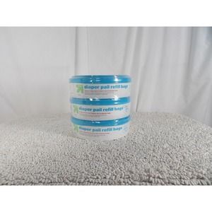 3 Pack Up And Up Diaper Pail Refill Bags Holds 272 Diapers Each 816 Total